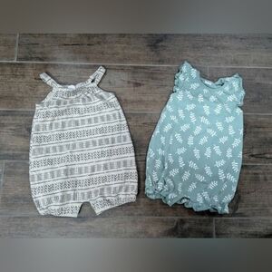 Baby Girl 12m Petit Lem Rompers Onesies